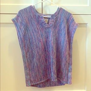 Girls Short Sleeved Sweater Size 10